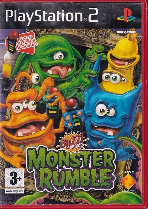 Buzz Junior Monster Rumble - PS2 (B Grade) (Genbrug)